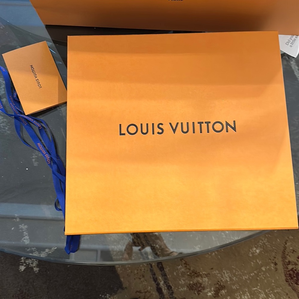 Louis Vuitton Medium Magnetic Orange Box